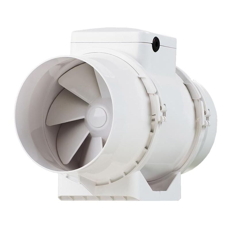 foto del prodotto aspiratore elicocentrifugo da condotto tt100 96 mm, 145 187 m h, 21 33w