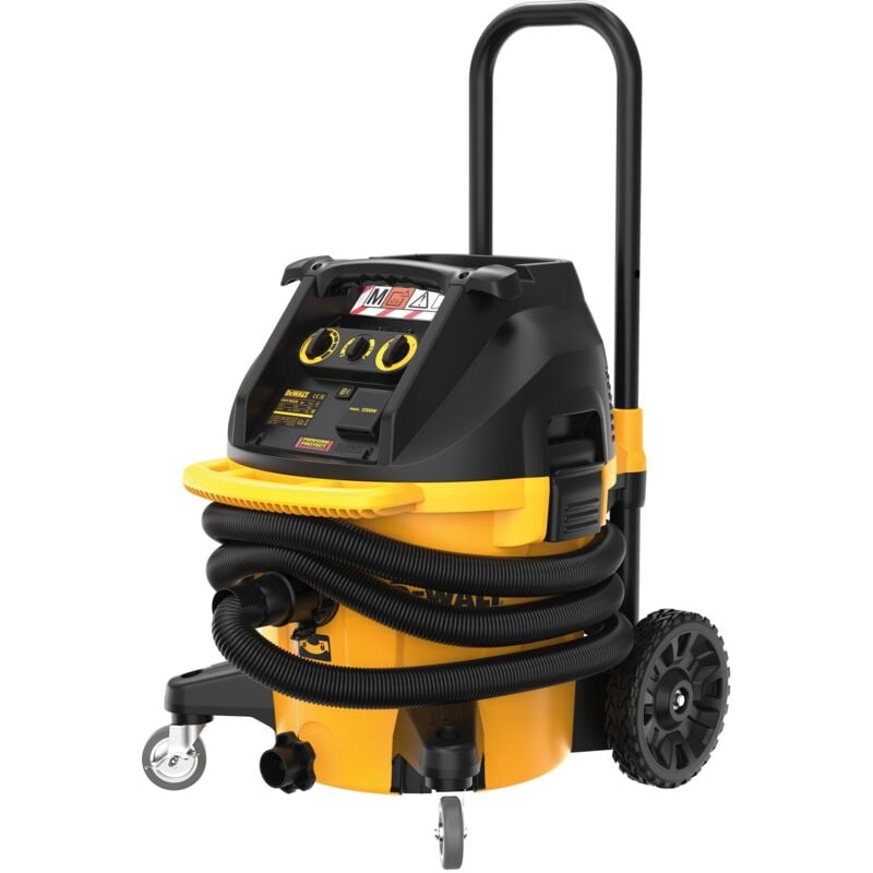 foto del prodotto aspiratore industriale a umido e a secco dewalt dwv905m, classe m