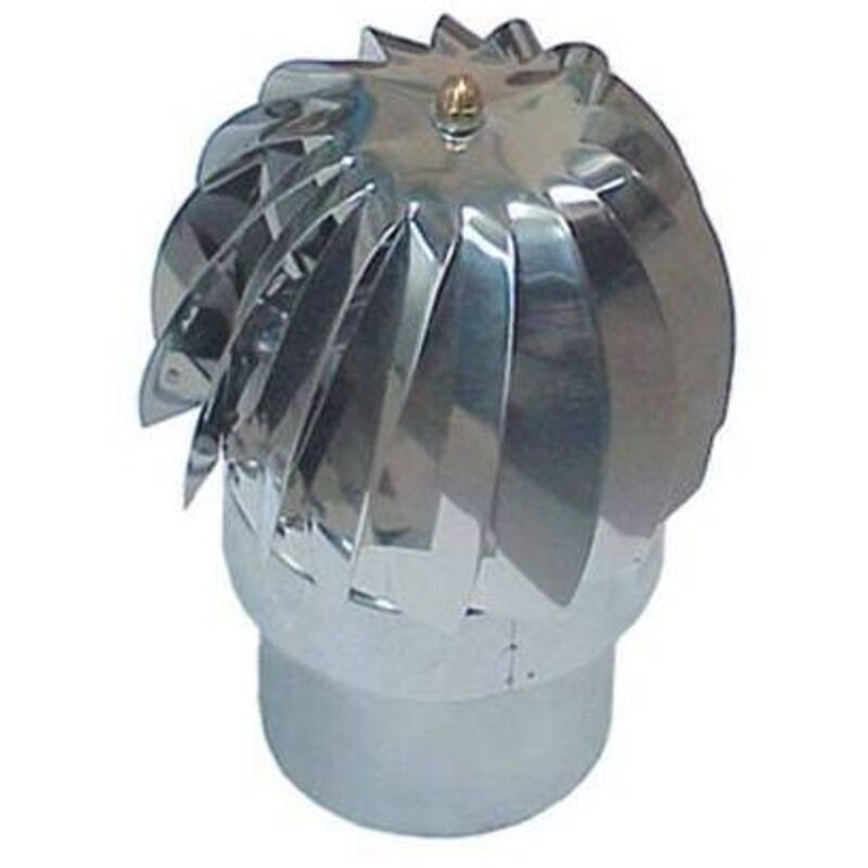 foto del prodotto aspiratore inox tondo 15 doppio cuscinetto