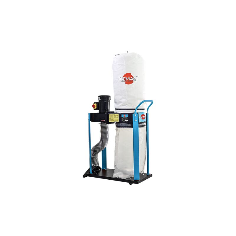 foto del prodotto aspiratore per trucioli di legno, 60l mono leman loasp060