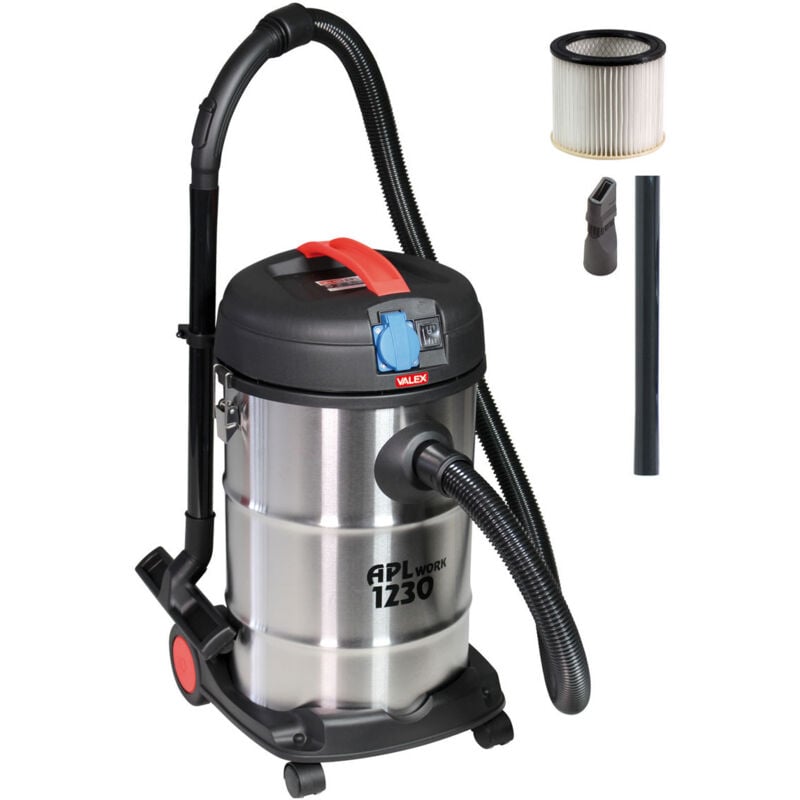 foto del prodotto aspiratore polvere e liquidi apl1230 work valex aspirapolvere aspiraliquidi