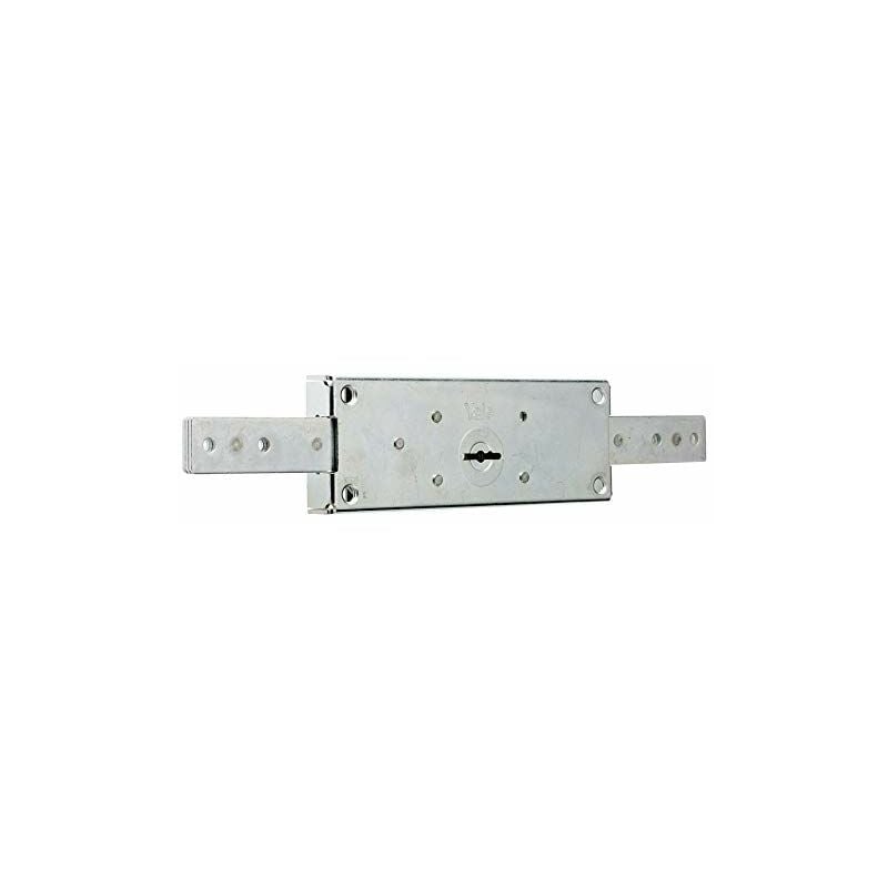 foto del prodotto assa abloy corni serratura elettrica da applicare nf5011 1gr multipla corni con cilindro fisso grigio