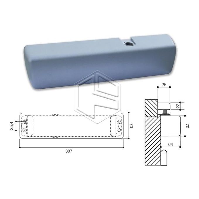 foto del prodotto assa abloy dc340 ne chiudiporta aer for 2 6