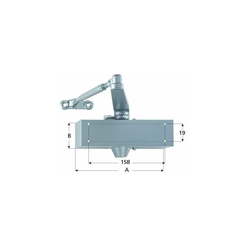 foto del prodotto assa abloy mab 502 ar chiudiporta aereo for 2