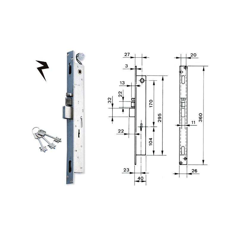 foto del prodotto assa abloy yale 6701 elettromappa mont 1 chi