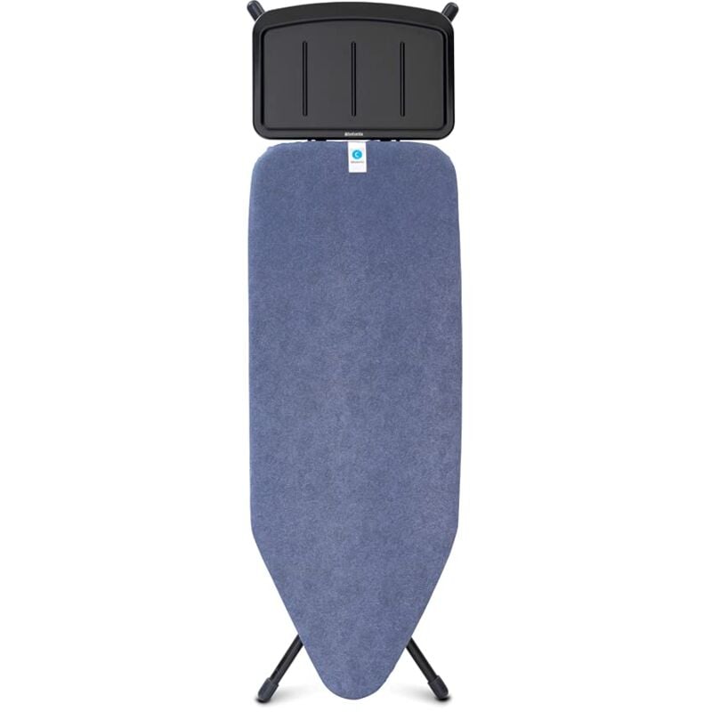 foto del prodotto asse da stiro c per caldaia a vapore modello xl per stirare supporto in metallo regolabile in altezza robusto a quattro gambe pieghevole