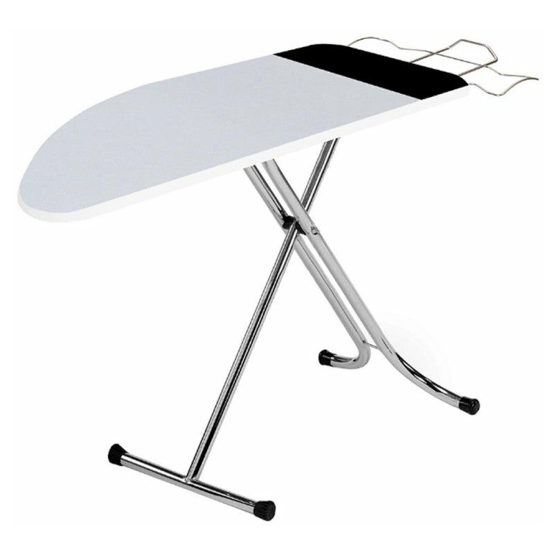 foto del prodotto asse da stiro con poggiaferro 125x48 cm confort bianco