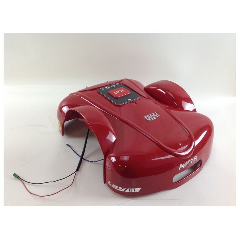 foto del prodotto assieme calotta con tastiera e cablaggi originale ambrogio robot l85 elite