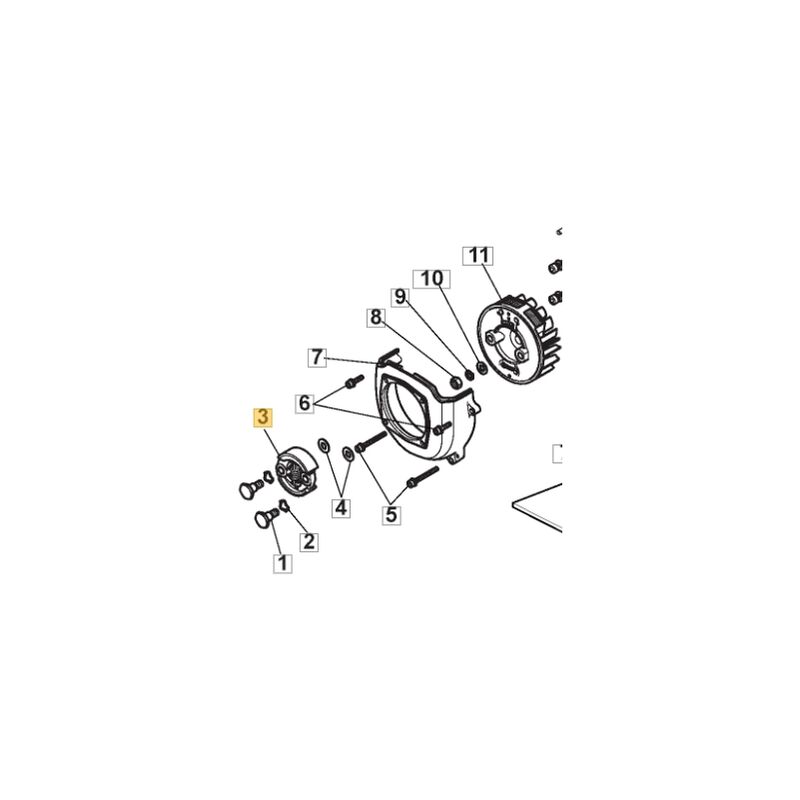foto del prodotto assieme frizione decespugliatore benzina modelli abr26 atr26j 118802113 0 stiga