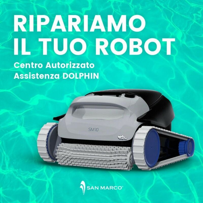 foto del prodotto assistenza robot dolphin con ritiro e diagnosi