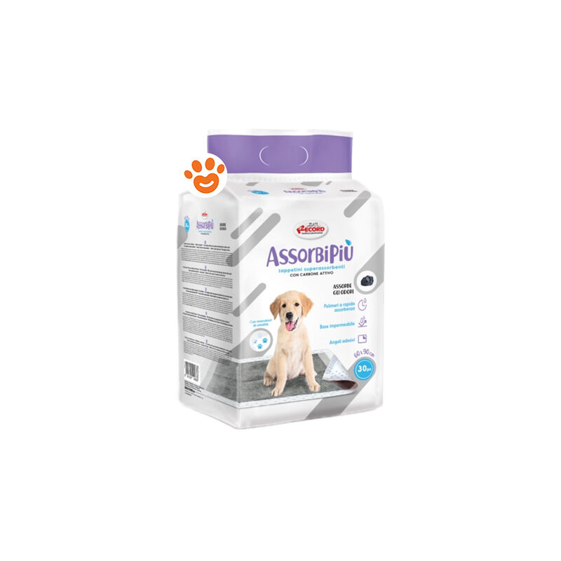 foto del prodotto assorbipi tappetini assorbenti per cani con carboni attivi 60x90cm assorbipi tappetini assorbenti per cani con carboni attivi 60x90cm 