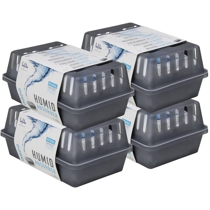 foto del prodotto assorbitori di umidit con sacchetti di ricarica 4 pz 900 g vidaxl