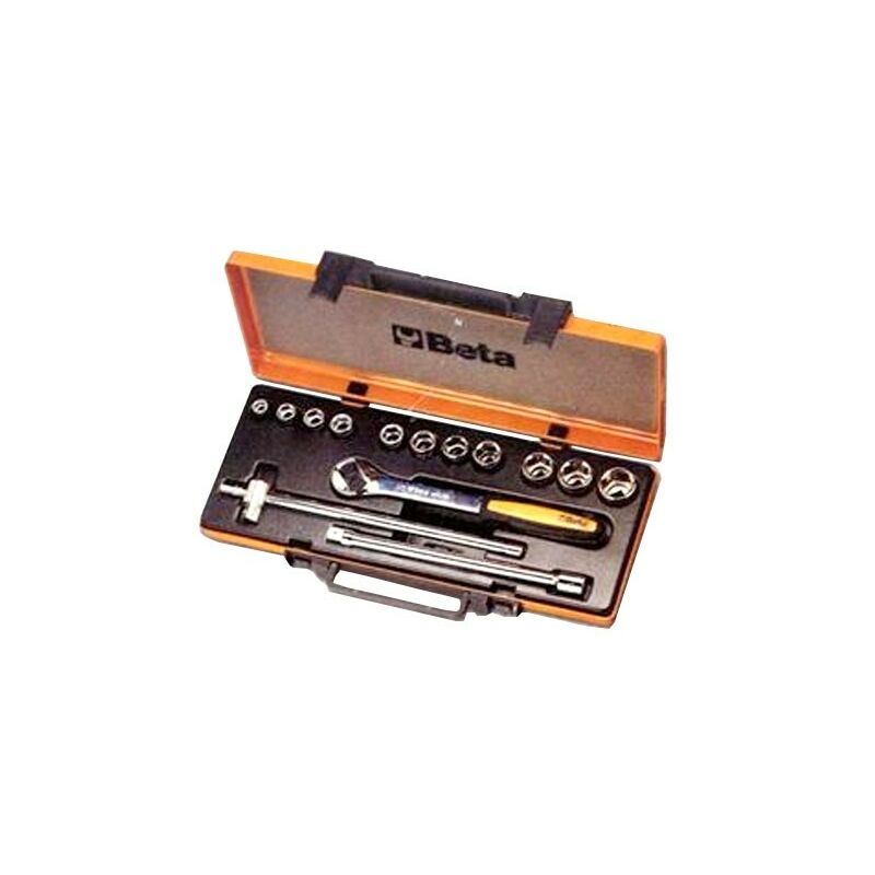 foto del prodotto assortimento 11 chiavi a bussola esagonali e 3 accessori beta 920a c11p4