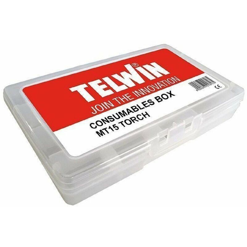 foto del prodotto assortimento accessori consumabili saldatura mig telwin torcia mt15