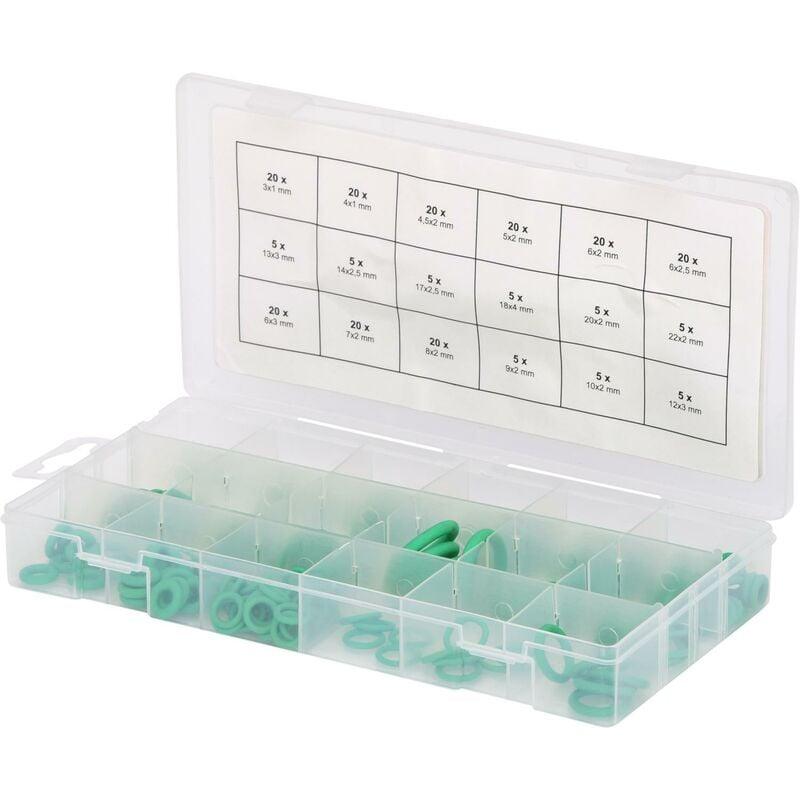 foto del prodotto assortimento anelli o ring, interni, 225 pz