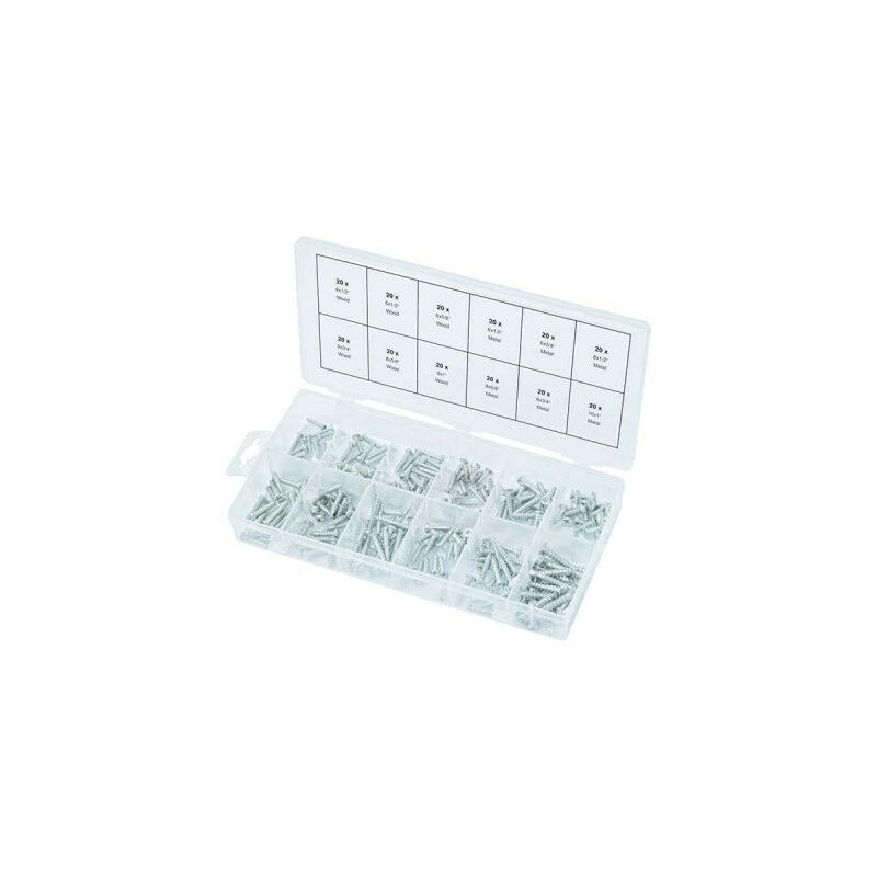 foto del prodotto assortimento consumabili ks tools tools legno metallo 240 pz. 970.0410