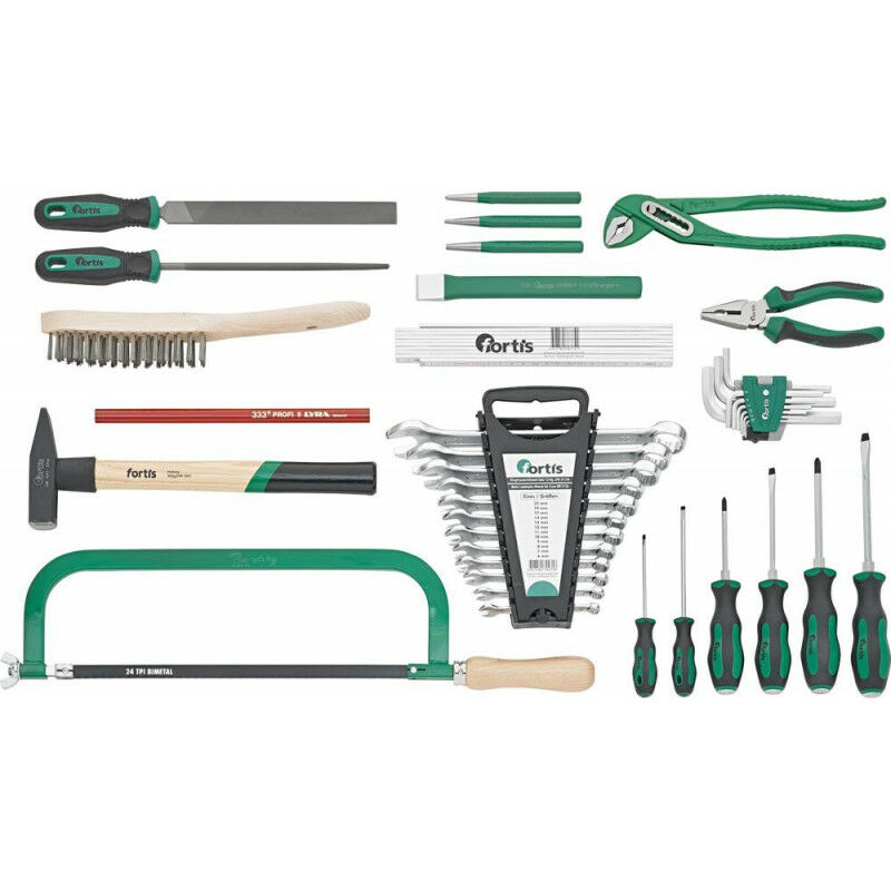 foto del prodotto assortimento di alberi di metallo per metallier 41 pezzi zaino fortis