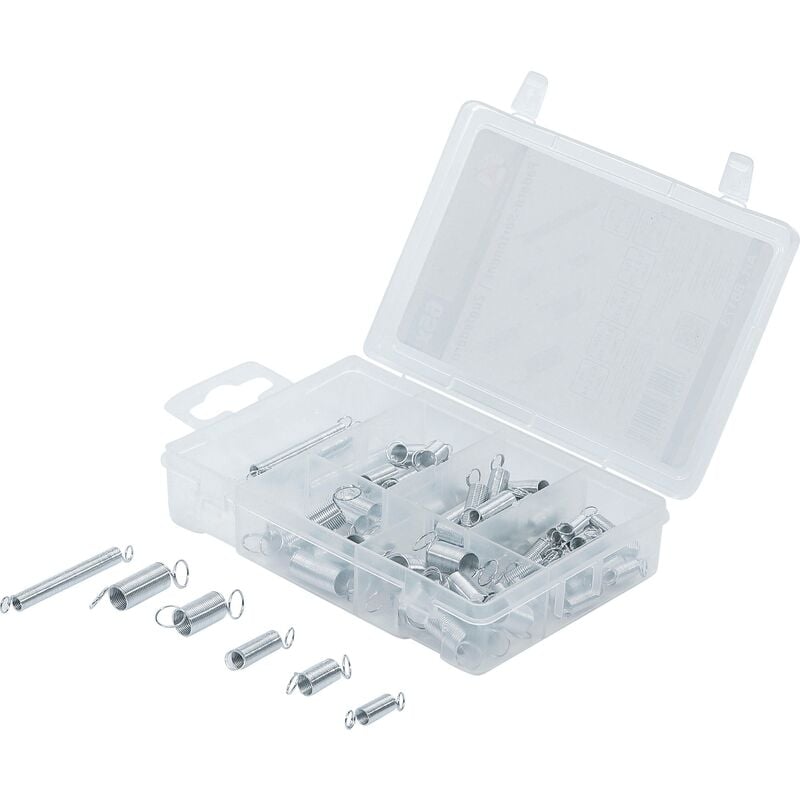 foto del prodotto assortimento di molle molle di trazione 65 pz.