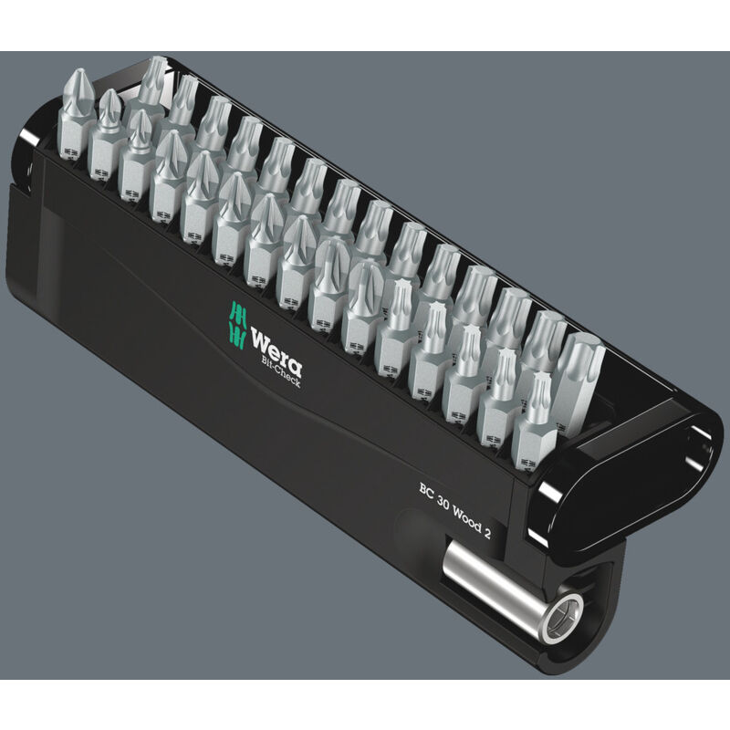 foto del prodotto assortimento di punte wera bit check 30 legno 2 sb 05057438001