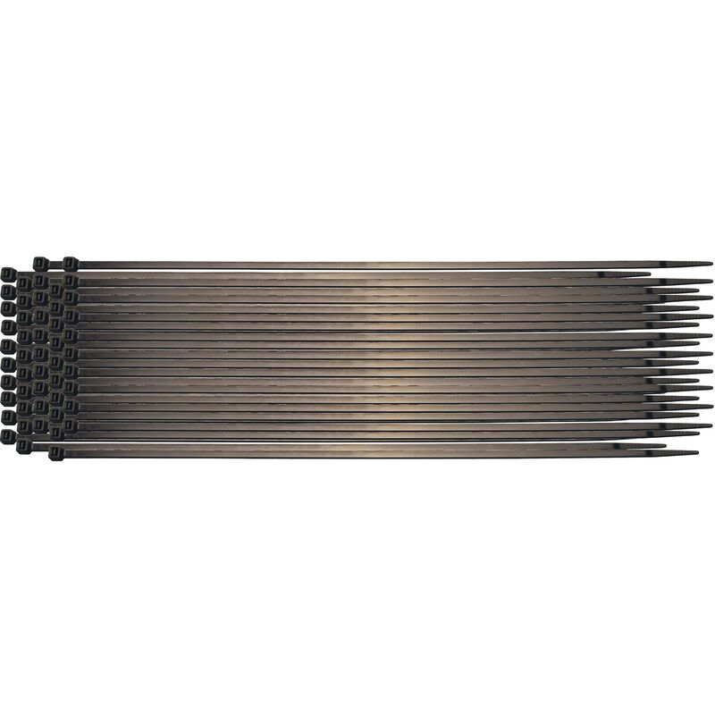 foto del prodotto assortimento fascette per cavi nere 4,5 x 350 mm 50 pz.