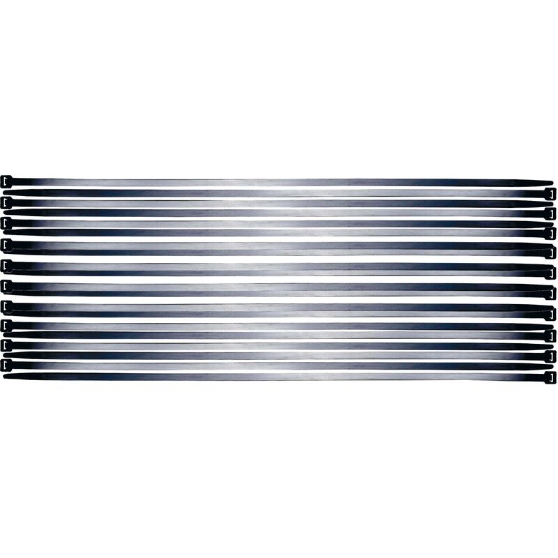 foto del prodotto assortimento fascette per cavi nere 7,6 x 500 mm 20 pz.