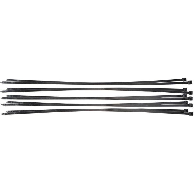 foto del prodotto assortimento fascette per cavi nere 8,0 x 700 mm 10 pz.