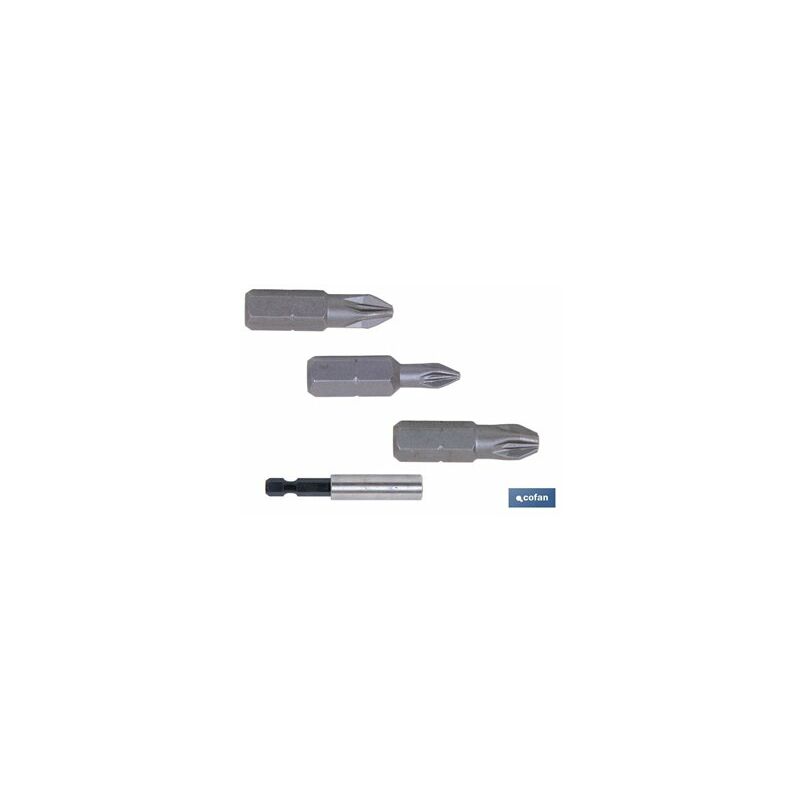 foto del prodotto assortimento inserti 1 4 pz 1 2 3x25 adattatore