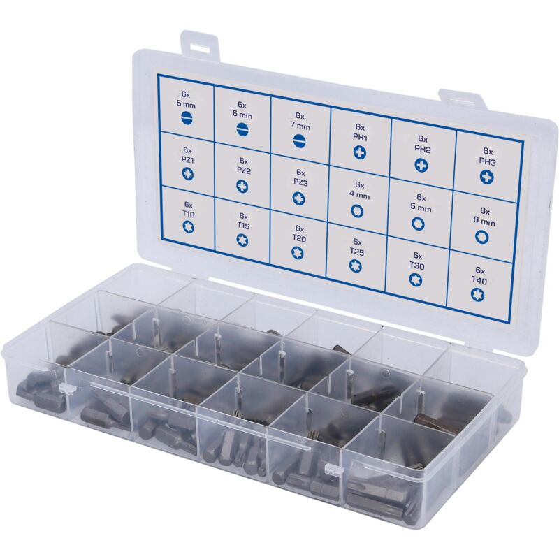 foto del prodotto assortimento inserti, 108 pz