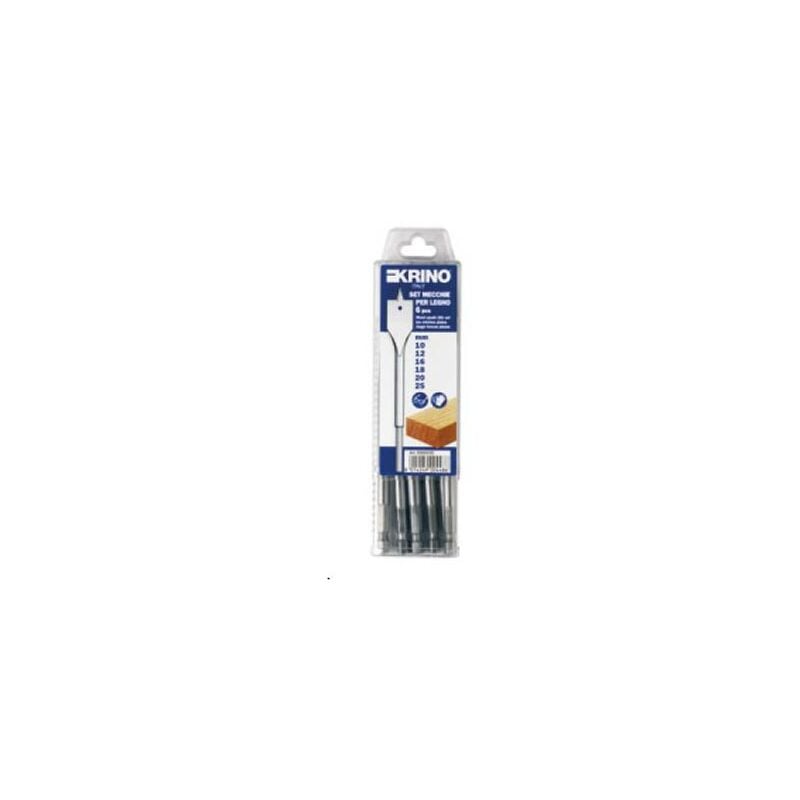foto del prodotto assortimento krino punte per legno 6 pezzi