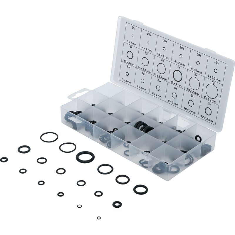foto del prodotto assortimento o ring 3 22 mm 225 pz.