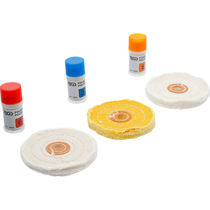 foto del prodotto assortimento per levigare metalli teneri 7 pz.