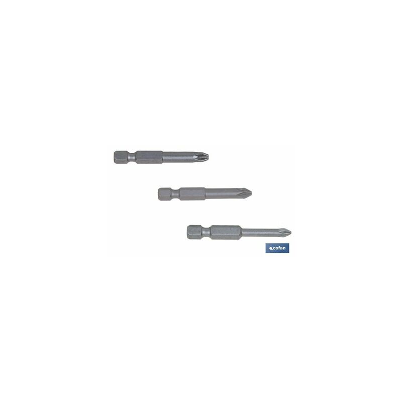 foto del prodotto assortimento punte 1 4 pz 1 2 3 x 50