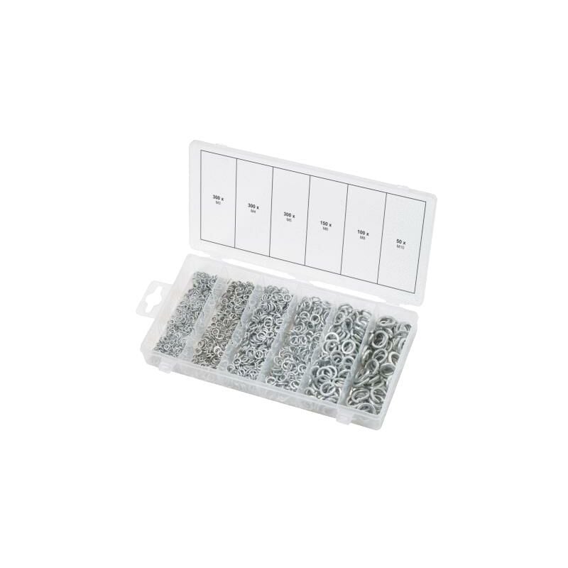 foto del prodotto assortimento rondelle elastiche, m3 10, 1200 pz
