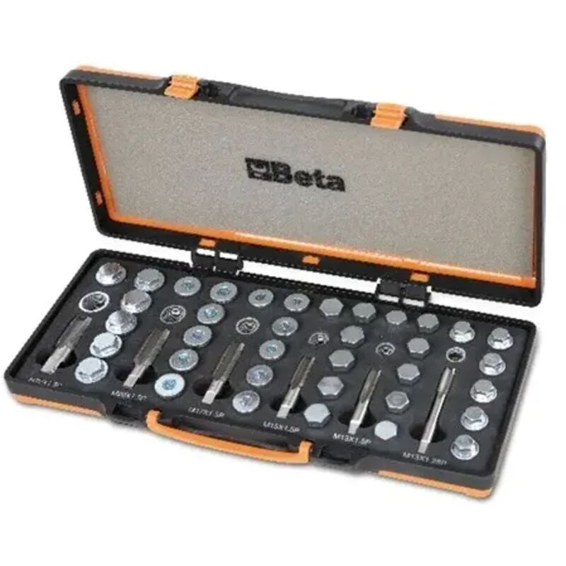 foto del prodotto assortimento utensili riparazione filetti coppa olio beta 1495 c6