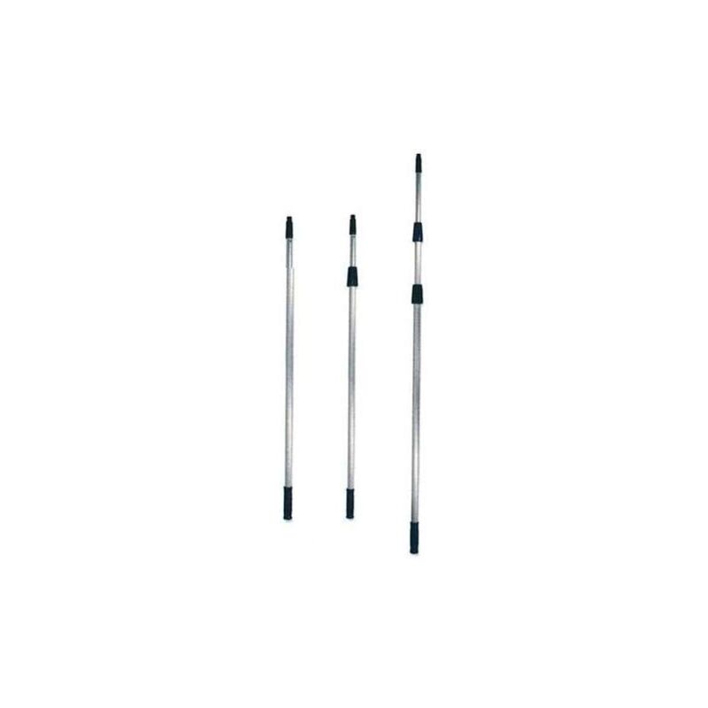 foto del prodotto asta alluminio mt 8 regolabile asta telescopica manico allungabile ergonomico pertica prolunga per pulizia tapparelle, soffitti, cornicioni, ragnatele