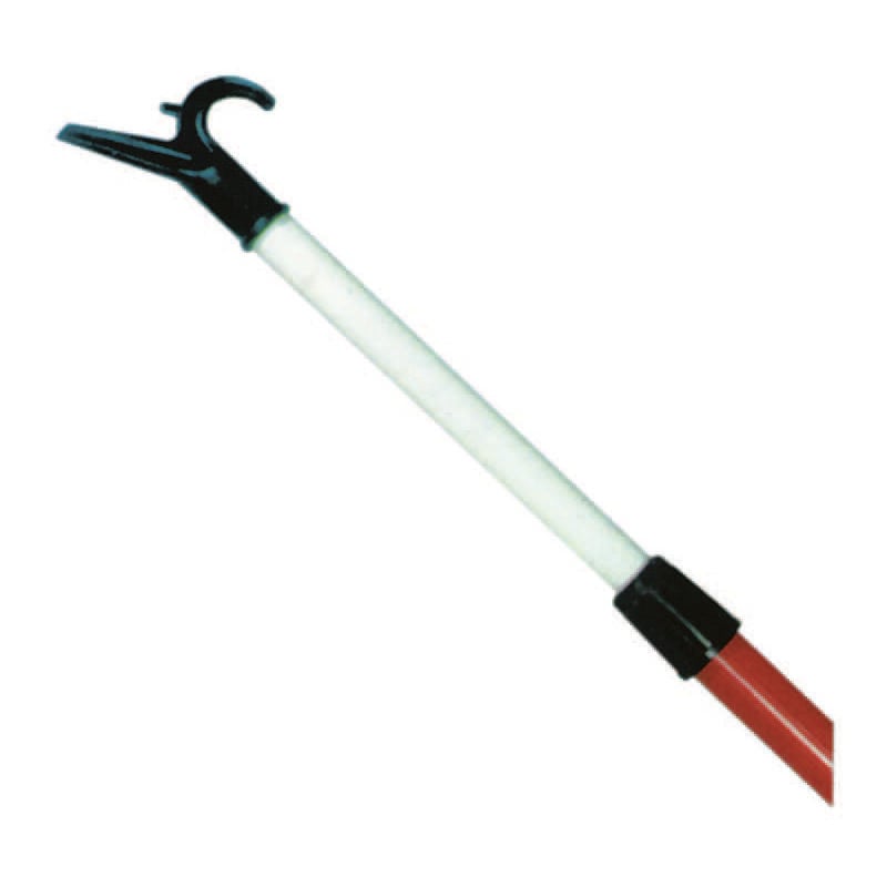 foto del prodotto asta appendiabiti in metallo plastificato estensibile cm.64 130 mm.28