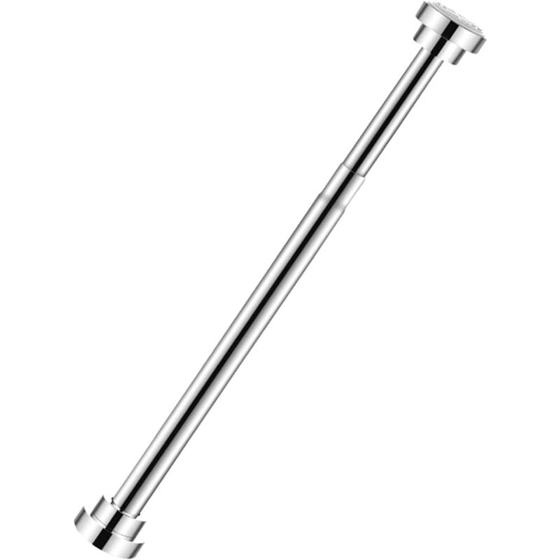 foto del prodotto asta appendiabiti regolabile in acciaio inox senza foratura per finestra balcone 22 tubi 55 85 cm sollbry