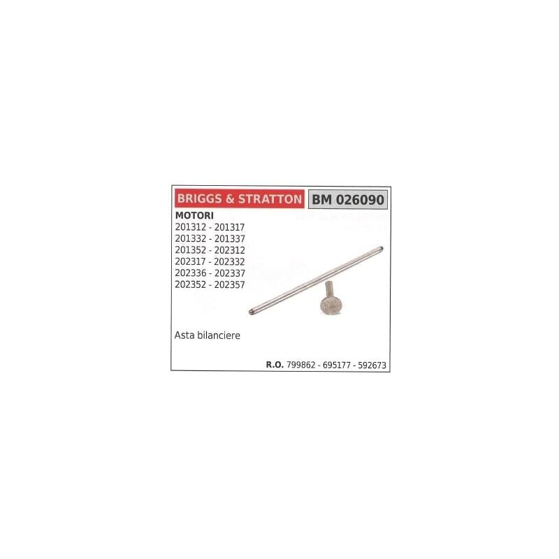 foto del prodotto asta bilanciere briggs stratton motore 4 tempi 201312 201317 201332 026090