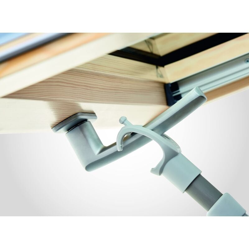 foto del prodotto asta di comando telescopica originale zub roto alluminio asta di comando per l'apertura di finestre per facciate lucernari e per l'azionamento di