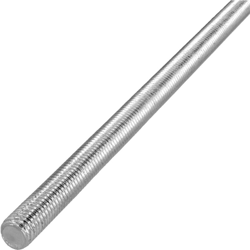 foto del prodotto asta filettata m6 x 330 mm in acciaio inox a2 set da 2 pezzi di barra con filettatura metrica integrale perno filettato con classe di resistenza