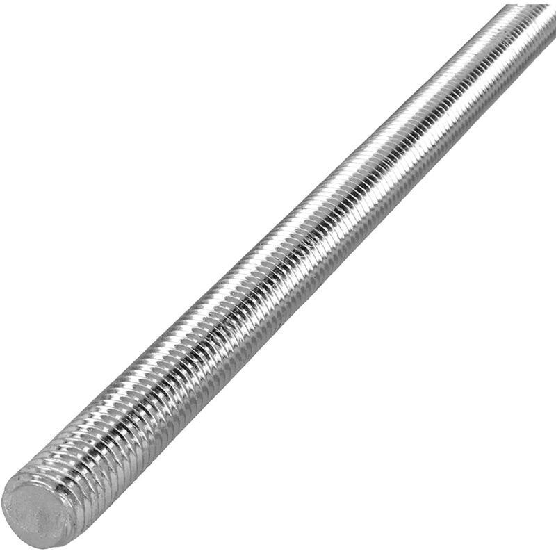 foto del prodotto asta filettata m8 x 330 mm in acciaio inox a2 set da 2 pezzi di barra con filettatura metrica integrale perno filettato con classe di resistenza
