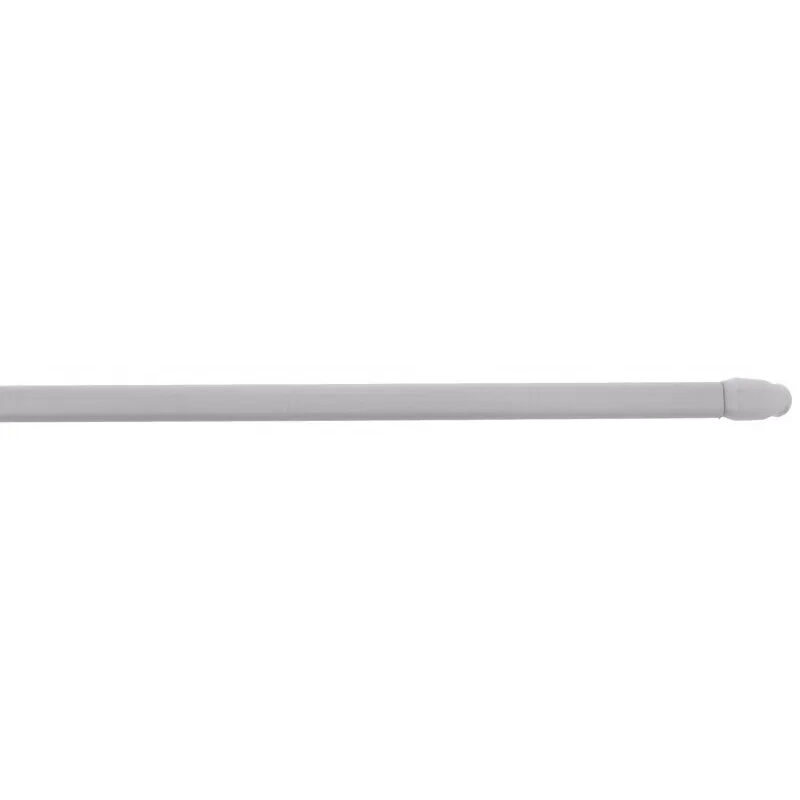 foto del prodotto asta ovale 10x5mm, da 30 a 50cm, con ganci di fissaggio, bianco, 2 pezzi