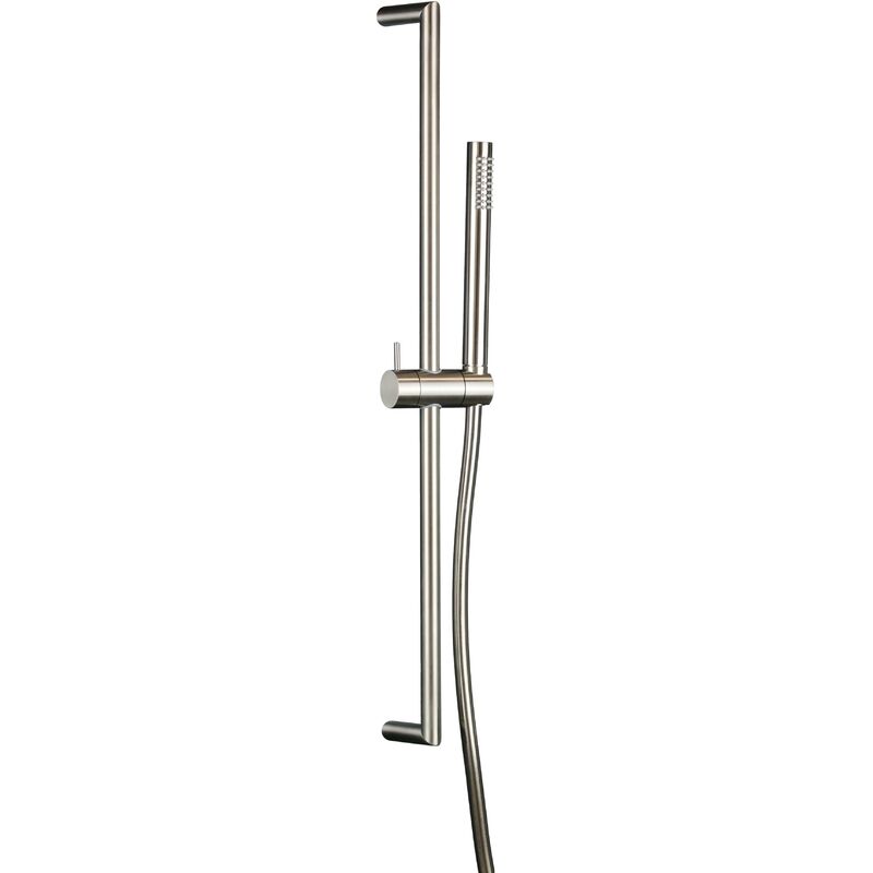 foto del prodotto asta saliscendi doccia in acciaio inox aisi 316 ercos stilox bnstlxas41 acciaio spazzolato