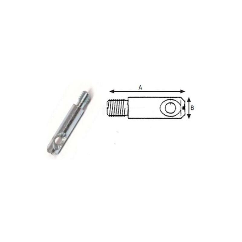 foto del prodotto astina m8x36x10