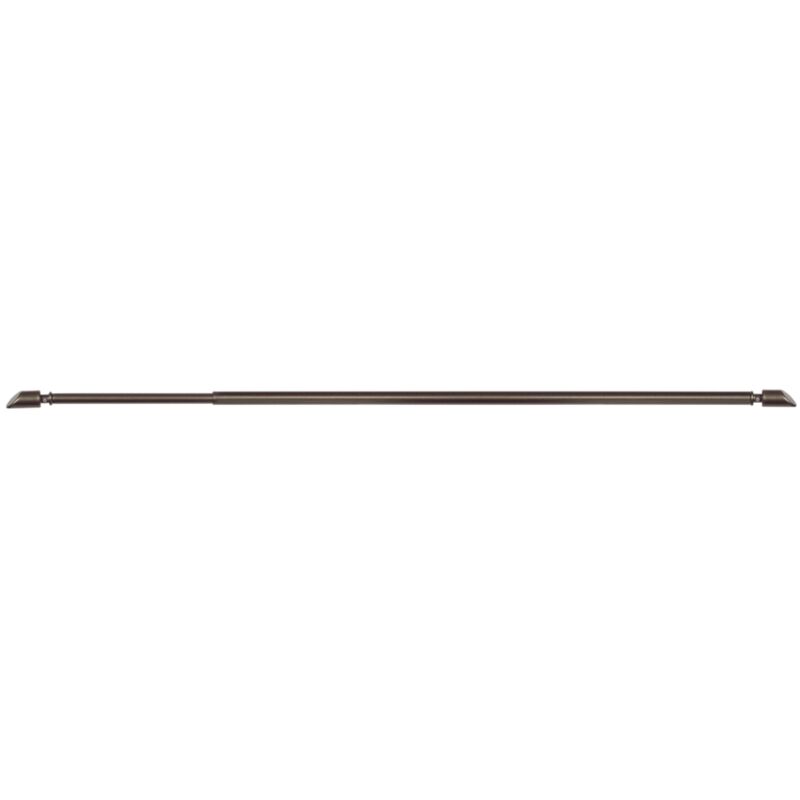 foto del prodotto astina per tendine alluminio bronzo terminale a tronchetto estensibile da 60 a 80 cm