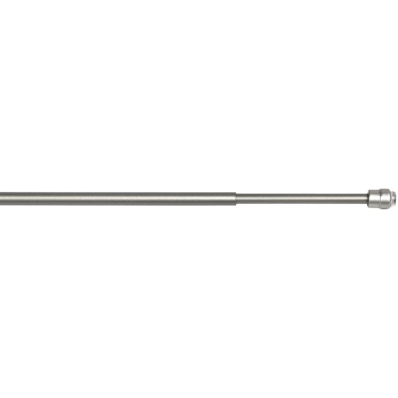 foto del prodotto astina per tendine nichel tonda a pressione riducibile da 36 a 60 cm