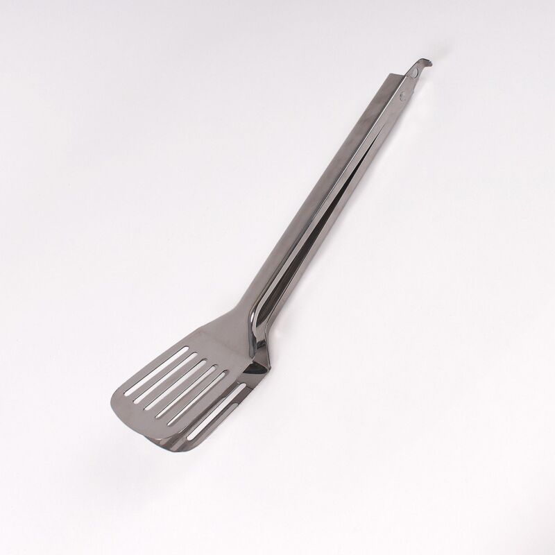 foto del prodotto astuceo spatola doppia grigia in acciaio inossidabile 36,5 cm x 7,8 cm
