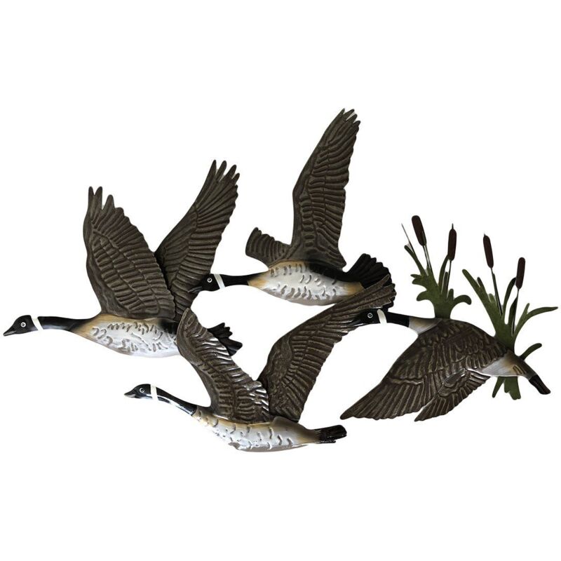 foto del prodotto astuceo volo di oche selvatiche decorazione murale