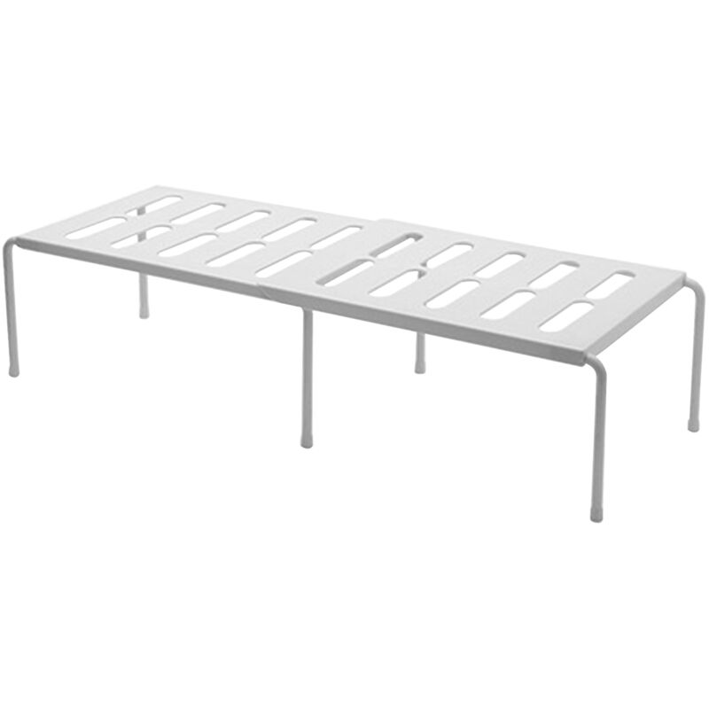 foto del prodotto asupermall scaffale per armadietto espandibile impilabile, scaffale per armadietto da cucina, organizer per riporre oggetti, organizer per