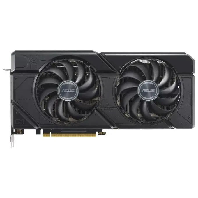 foto del prodotto asus dual amd radeon rx 7800 xt oc edition scheda grafica 16 gb gddr6 256 bit pcie 4.0 hdmi displayport nero dual-rx7800xt-o16g